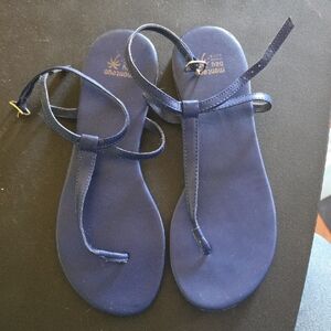 Size 7 Blue Montego Bay Sandals